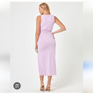 L Space Darcy Lavender Sleeveless Dress Size Large